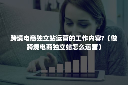 跨境电商独立站运营的工作内容?（做跨境电商独立站怎么运营）