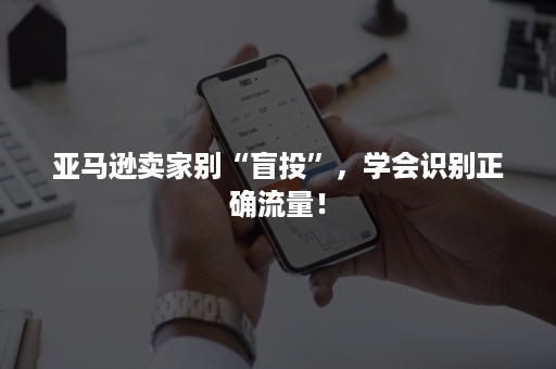 亚马逊卖家别“盲投”，学会识别正确流量！