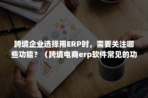 跨境企业选择用ERP时，需要关注哪些功能？（跨境电商erp软件常见的功能是什么?）