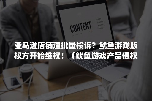 亚马逊店铺遭批量投诉？鱿鱼游戏版权方开始维权！（鱿鱼游戏产品侵权）