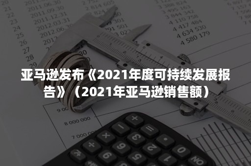 亚马逊发布《2021年度可持续发展报告》(2021年亚马逊销售额) 亚马逊发布《2021年度可持续发展报告》(2021年亚马逊销售额)