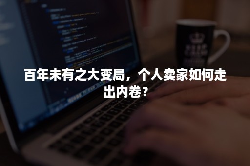 百年未有之大变局，个人卖家如何走出内卷？