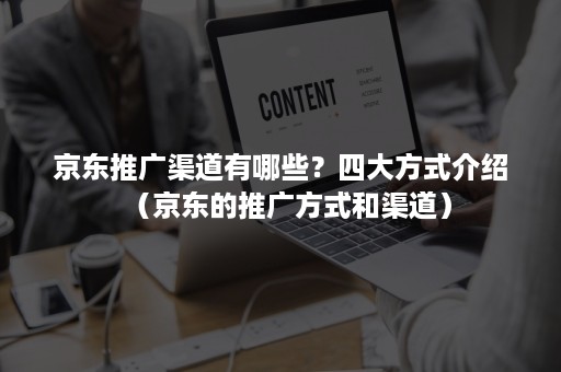 京东推广渠道有哪些？四大方式介绍（京东的推广方式和渠道）