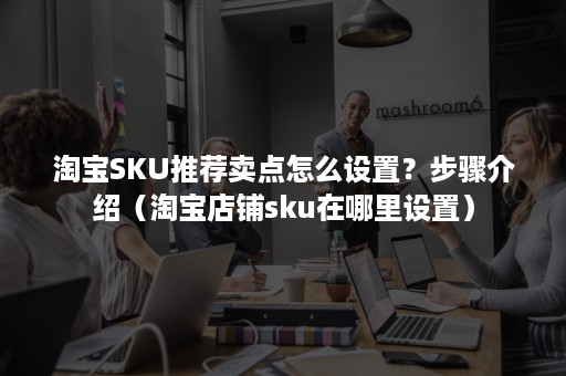 淘宝SKU推荐卖点怎么设置？步骤介绍（淘宝店铺sku在哪里设置）