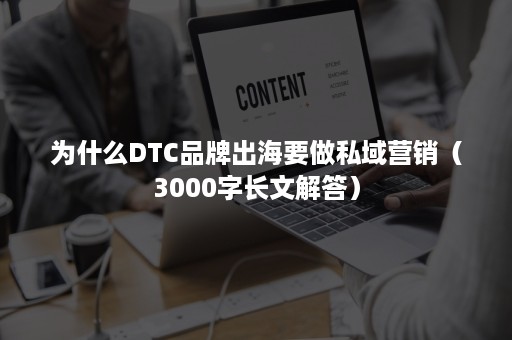 为什么DTC品牌出海要做私域营销（3000字长文解答）