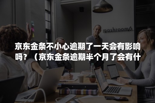 京东金条不小心逾期了一天会有影响吗？（京东金条逾期半个月了会有什么后果?）