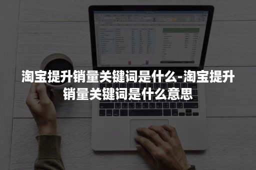 淘宝提升销量关键词是什么-淘宝提升销量关键词是什么意思