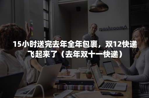 15小时送完去年全年包裹,双12快递飞起来了(去年双十一快递) 15小时送完去年全年包裹,双12快递飞起来了(去年双十一快递)