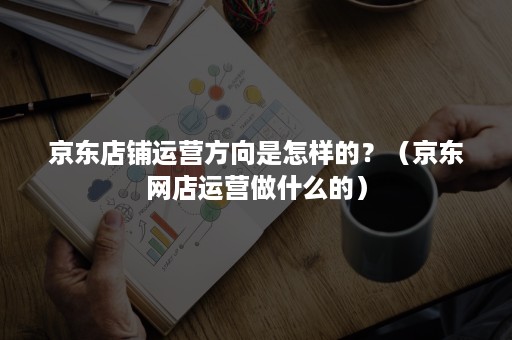 京东店铺运营方向是怎样的？（京东网店运营做什么的）
