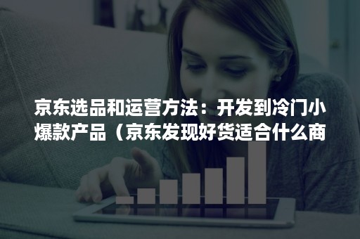 京东选品和运营方法：开发到冷门小爆款产品（京东发现好货适合什么商品投放）