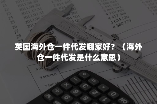 英国海外仓一件代发哪家好?(海外仓一件代发是什么意思) 英国海外仓一件代发哪家好?(海外仓一件代发是什么意思)