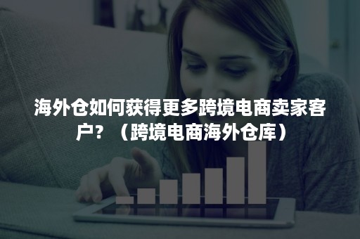 海外仓如何获得更多跨境电商卖家客户？（跨境电商海外仓库）