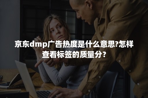 京东dmp广告热度是什么意思?怎样查看标签的质量分？