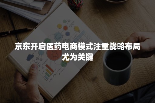 京东开启医药电商模式注重战略布局尤为关键