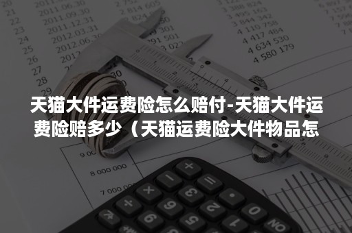 天猫大件运费险怎么赔付-天猫大件运费险赔多少(天猫运费险大件物品怎么理赔) 天猫大件运费险怎么赔付-天猫大件运费险赔多少(天猫运费险大件物品怎么理赔)