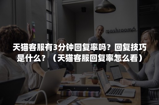天猫客服有3分钟回复率吗?回复技巧是什么?(天猫客服回复率怎么看) 天猫客服有3分钟回复率吗?回复技巧是什么?(天猫客服回复率怎么看)