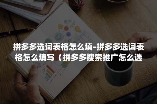 拼多多选词表格怎么填-拼多多选词表格怎么填写（拼多多搜索推广怎么选词）