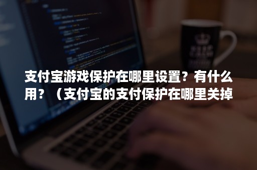 支付宝游戏保护在哪里设置？有什么用？（支付宝的支付保护在哪里关掉）