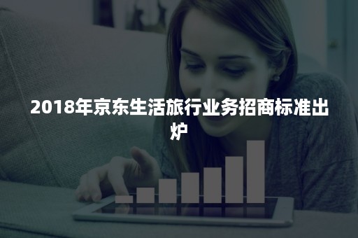 2018年京东生活旅行业务招商标准出炉