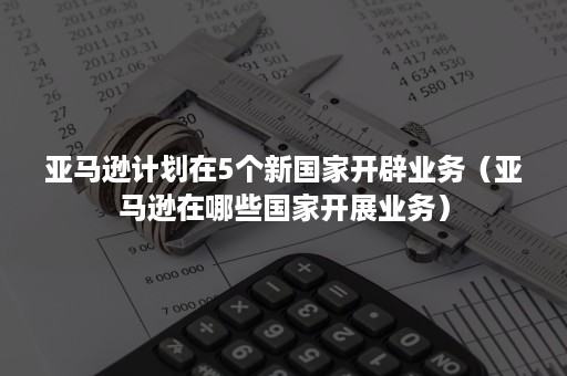 亚马逊计划在5个新国家开辟业务（亚马逊在哪些国家开展业务）