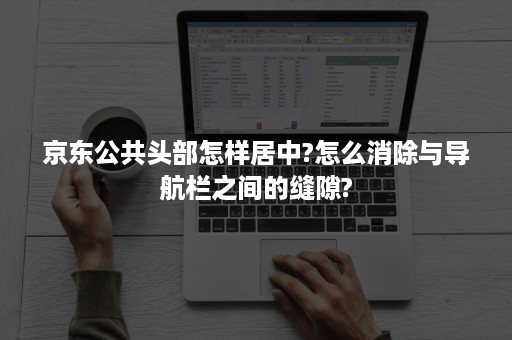 京东公共头部怎样居中?怎么消除与导航栏之间的缝隙?