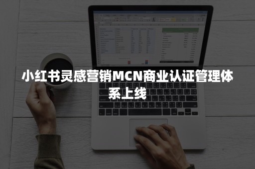 小红书灵感营销MCN商业认证管理体系上线