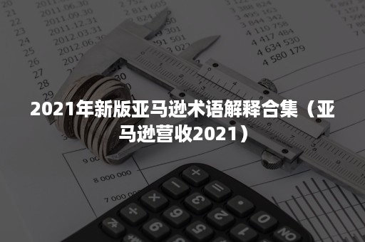 2021年新版亚马逊术语解释合集（亚马逊营收2021）