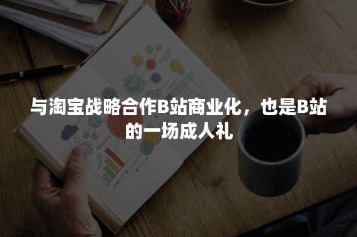 与淘宝战略合作B站商业化，也是B站的一场成人礼