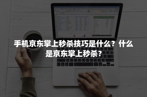 手机京东掌上秒杀技巧是什么？什么是京东掌上秒杀？