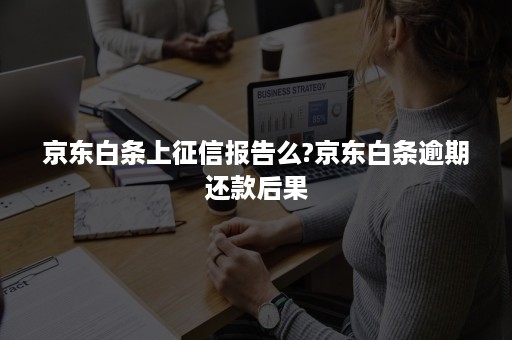 京东白条上征信报告么?京东白条逾期还款后果