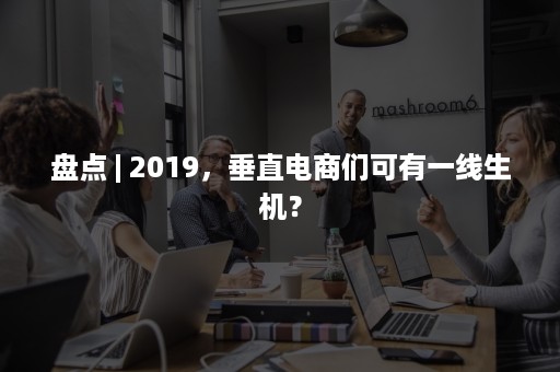 盘点 | 2019，垂直电商们可有一线生机？