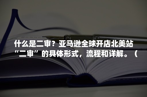 什么是二审？亚马逊全球开店北美站 “二审”的具体形式，流程和详解。（2）（亚马逊美国站点一审和二审的区别）