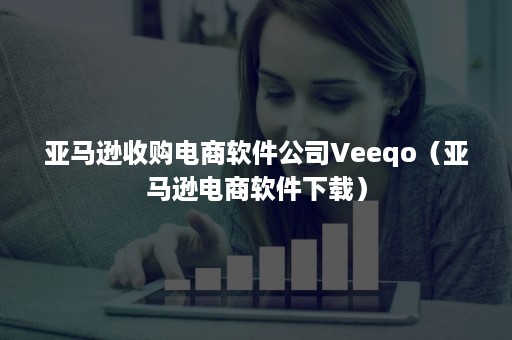 亚马逊收购电商软件公司Veeqo（亚马逊电商软件下载）