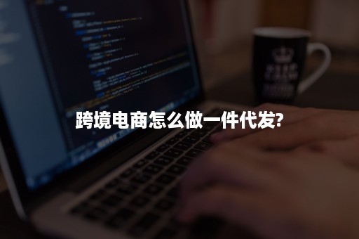 跨境电商怎么做一件代发?