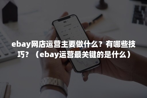 ebay网店运营主要做什么？有哪些技巧？（ebay运营最关键的是什么）