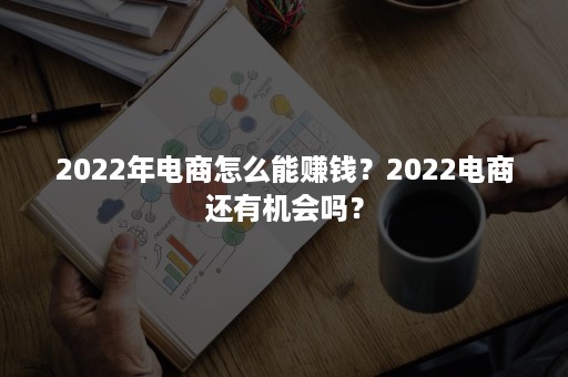 2022年电商怎么能赚钱？2022电商还有机会吗？