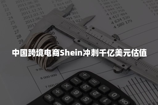 中国跨境电商Shein冲刺千亿美元估值