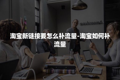 淘宝新链接要怎么补流量-淘宝如何补流量 淘宝新链接要怎么补流量-淘宝如何补流量