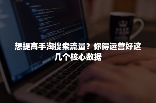 想提高手淘搜索流量？你得运营好这几个核心数据