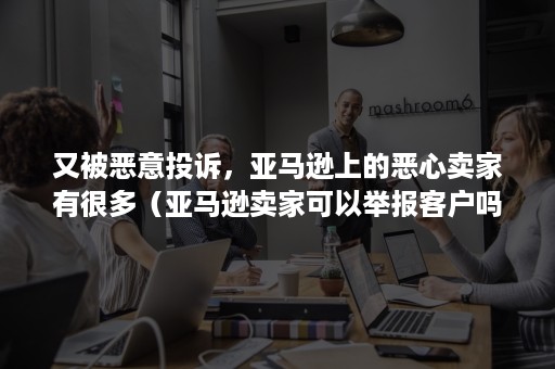 又被恶意投诉,亚马逊上的恶心卖家有很多(亚马逊卖家可以举报客户吗) 又被恶意投诉,亚马逊上的恶心卖家有很多(亚马逊卖家可以举报客户吗)