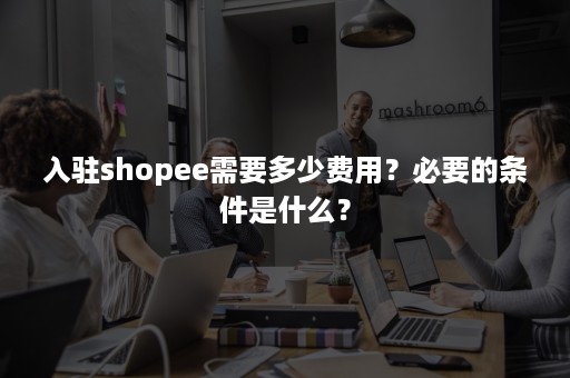 入驻shopee需要多少费用？必要的条件是什么？