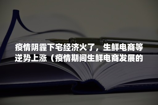 疫情阴霾下宅经济火了，生鲜电商等逆势上涨（疫情期间生鲜电商发展的困境有哪些）