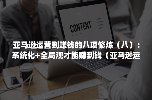 亚马逊运营到赚钱的八项修炼（八）：系统化+全局观才能赚到钱（亚马逊运营需要掌握的技能）