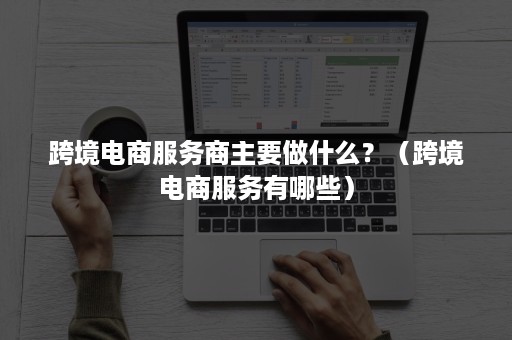 跨境电商服务商主要做什么？（跨境电商服务有哪些）