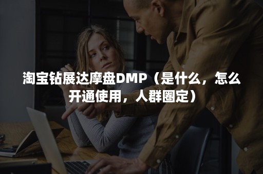 淘宝钻展达摩盘DMP（是什么，怎么开通使用，人群圈定）