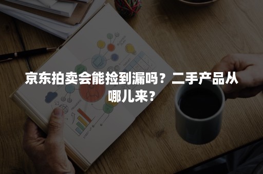 京东拍卖会能捡到漏吗？二手产品从哪儿来？