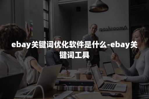 ebay关键词优化软件是什么-ebay关键词工具