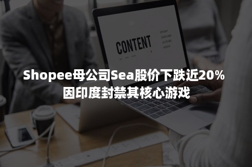 Shopee母公司Sea股价下跌近20% 因印度封禁其核心游戏