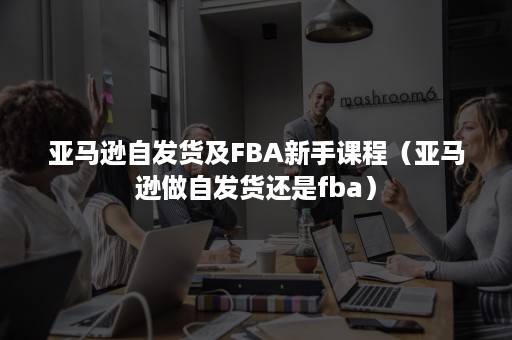 亚马逊自发货及FBA新手课程（亚马逊做自发货还是fba）