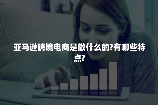 亚马逊跨境电商是做什么的?有哪些特点?